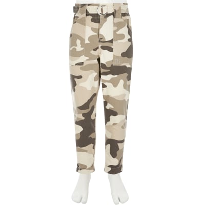 beige camo trousers