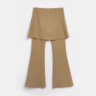 Flared 2024 skirt trousers