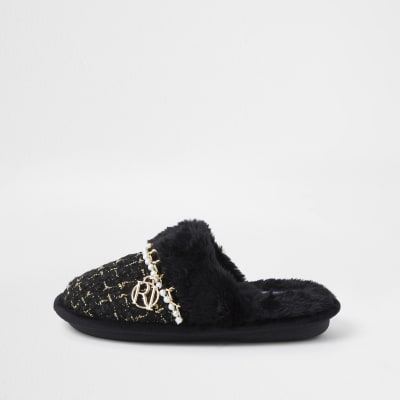 river island girls slippers