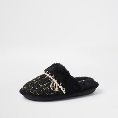 river island girls slippers