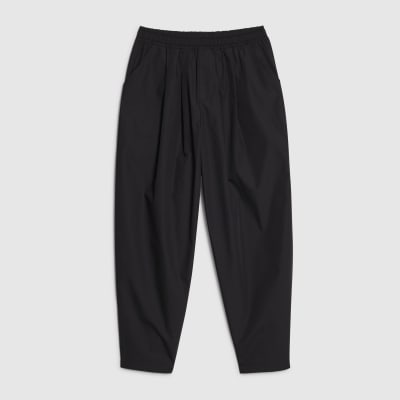 Girls Black Balloon Trousers