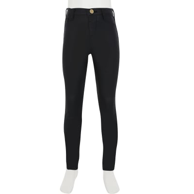 river island molly coated jeggings