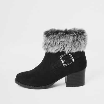 girls heeled boots