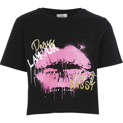 black lips t shirt
