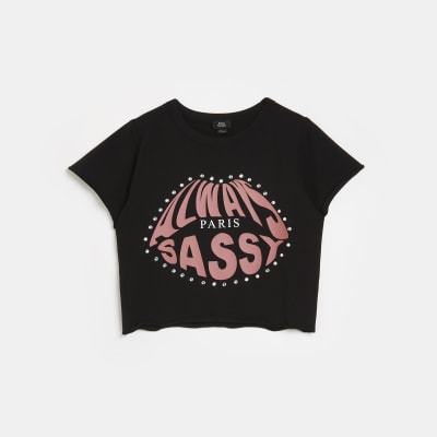 T-Shirts | Tops For Girls | River Island