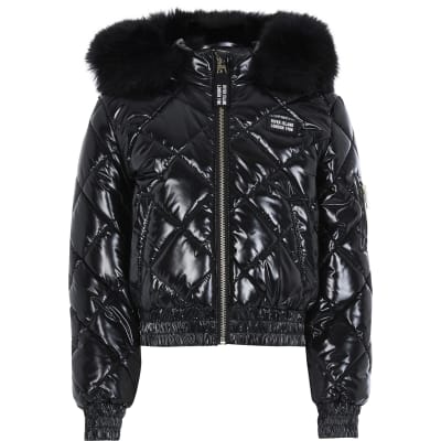 river island childrens faux fur coats jackets