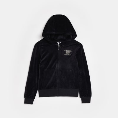 river island velour tracksuit
