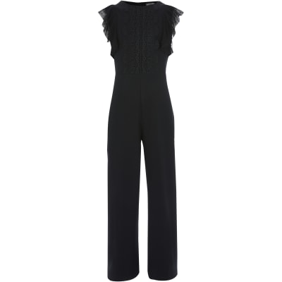 girls lace jumpsuit