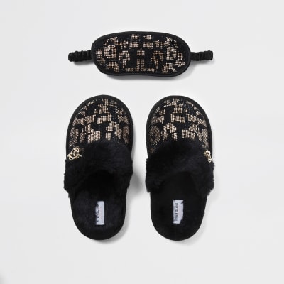 diamante slippers