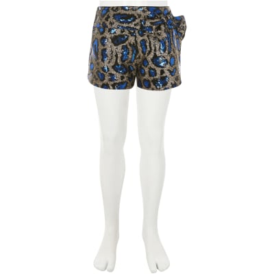 leopard print shorts river island