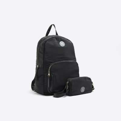 River island backpack bags hot sale