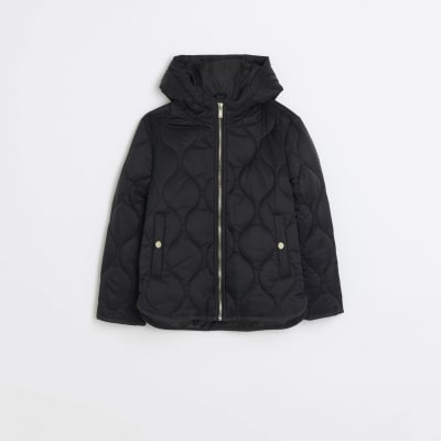 River island cheap girls black jacket