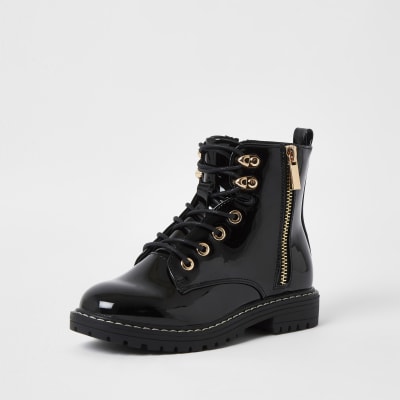 river island lace up ankle boots