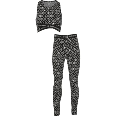 river island girls pants