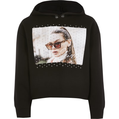 river island girls hoodies