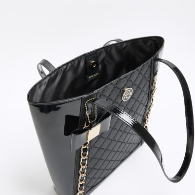 Black handbags for school river online island