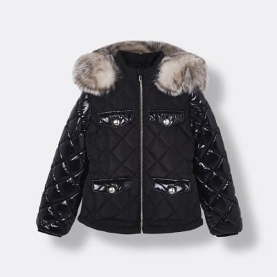 discount 88% Black 10Y KIDS FASHION Coats Basic Ido Puffer jacket 