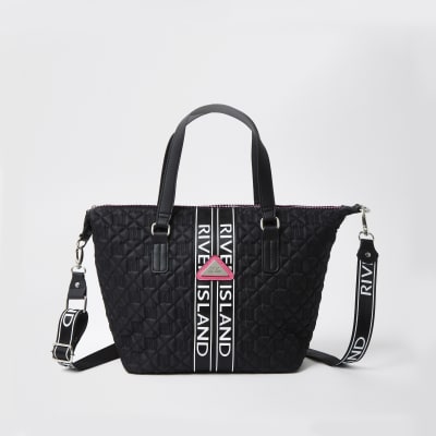 girls black handbag