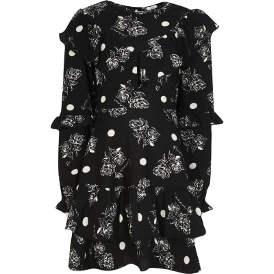 river island girls jumper dress