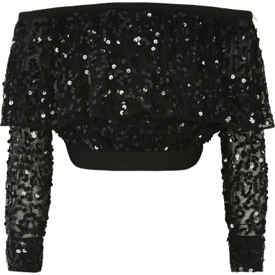 sequin tops for girls