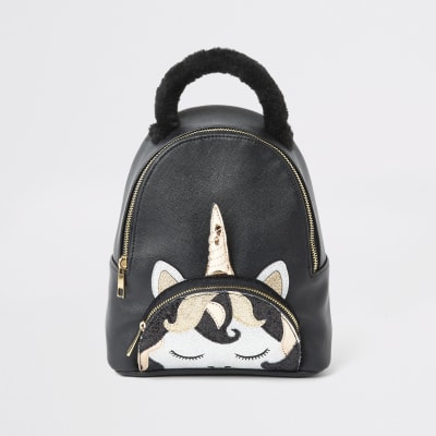 river island unicorn backpack