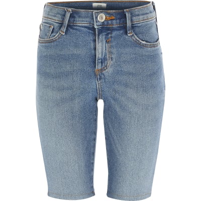 jean cycling shorts