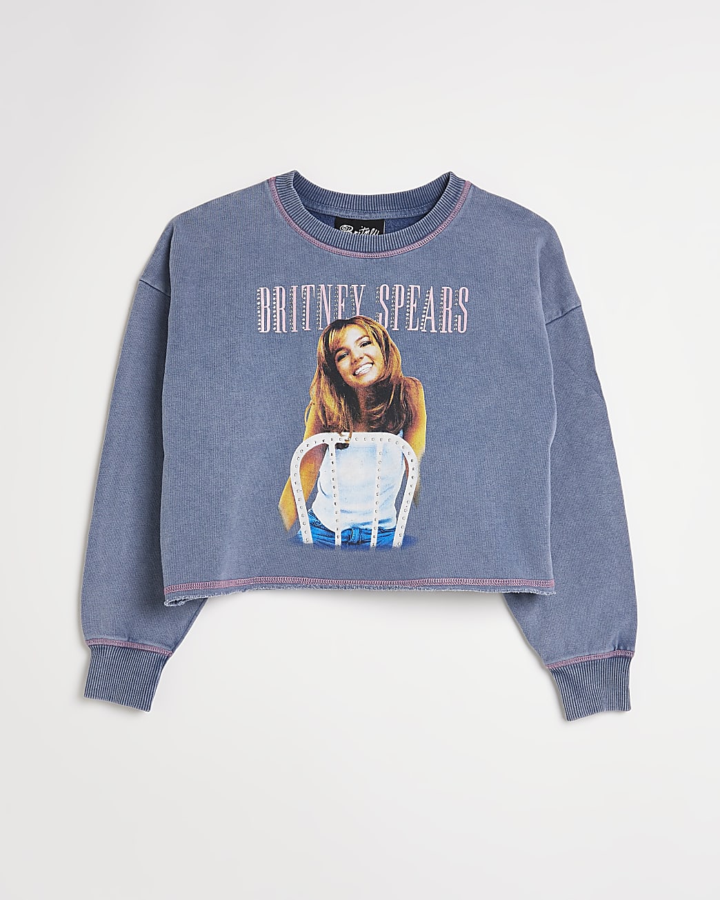 Girls blue Britney Spears sweatshirt