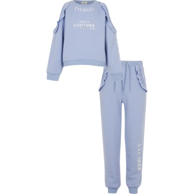 girls sweatshirt and joggers