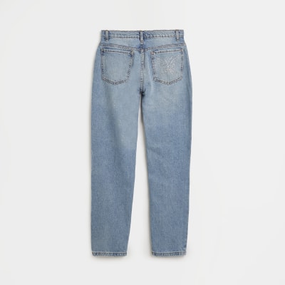 Diamante jeans hot sale river island