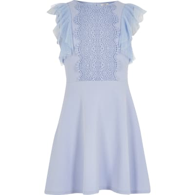 blue dresses for tweens