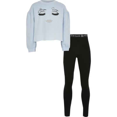 blue face sweatshirt