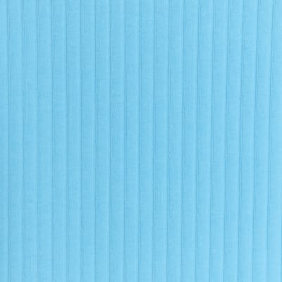 Girls Blue Halter Cut Out Ribbed Dress