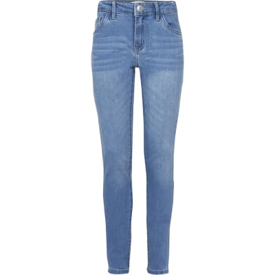 Girls Blue Levi S Skinny Jeans River Island