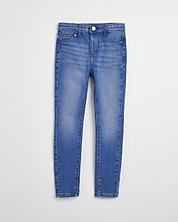 Girls blue Molly skinny jeans
