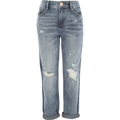 river island mid rise jeans