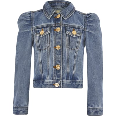 cheap girls denim jacket