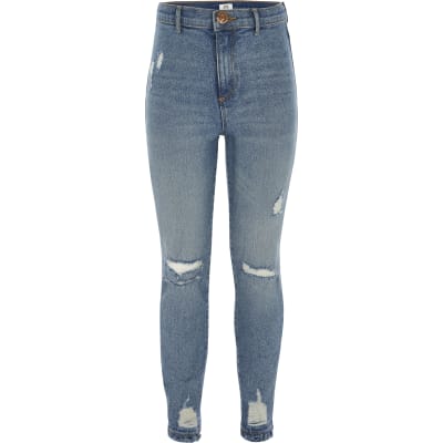 river island high waisted jeggings