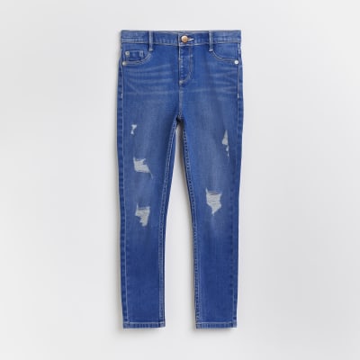 River island ripped molly hot sale jeans