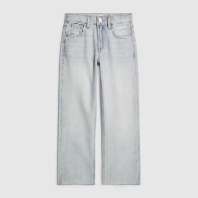 Girls Blue Straight Jeans