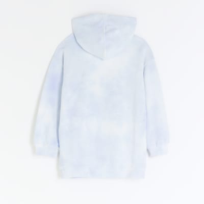 River island tie dye hoodie sale