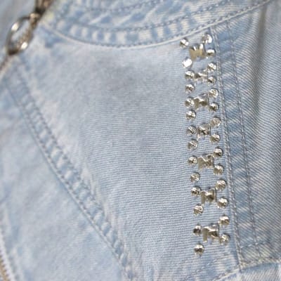 river island utility denim dress