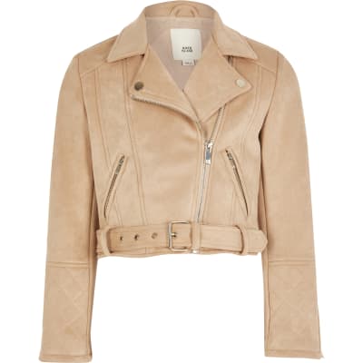 river island girls leather jacket