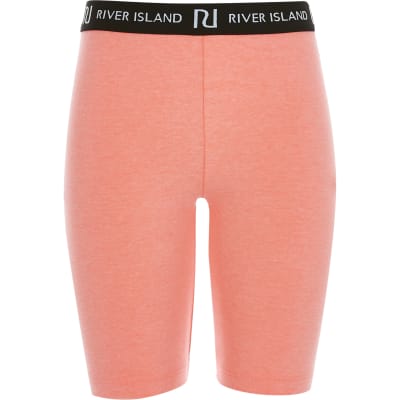 bright pink biker shorts