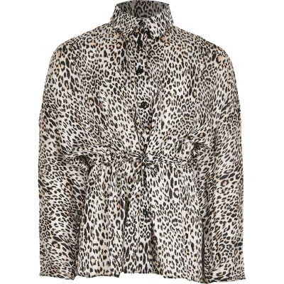 animal print shirt girls