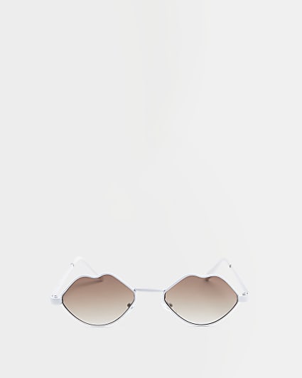 Girls brown lens lip sunglasses
