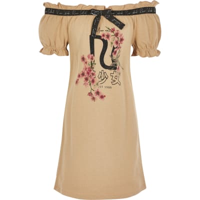 bardot t shirt dress