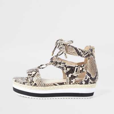 river island girls sandals