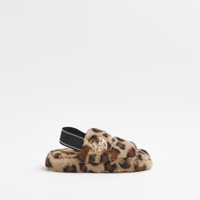 leopard print slippers river island