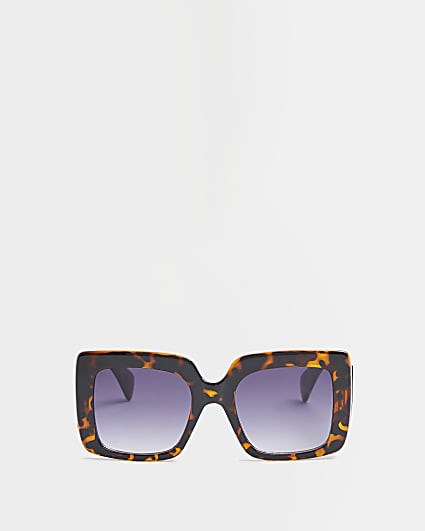 Girls brown RIR tortoiseshell glam sunglasses