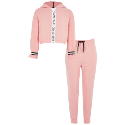 girls tracksuit river island